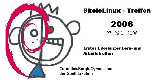 Cornelius Burgh Gymnasisum + DebianEdu Logo
